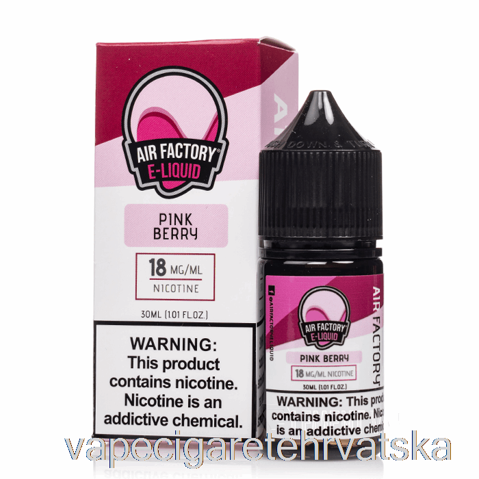 Vape Hrvatska Pink Berry - Air Factory Soli - 30ml 18mg